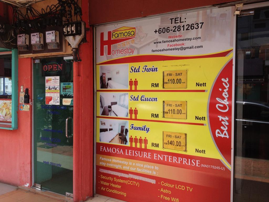 Famosa Homestay Malacca Екстериор снимка